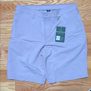 Alpine Design Men's Lavender Flat Front Shorts